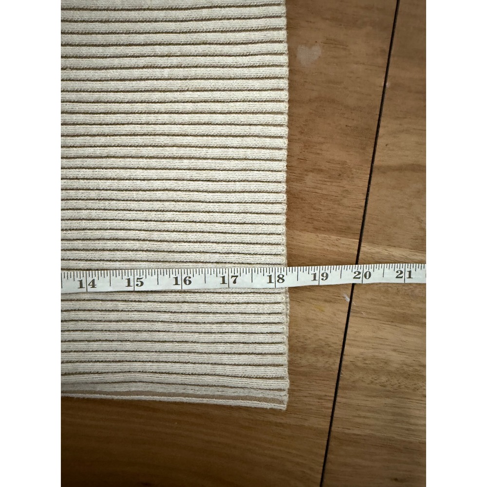 Intimately Free People Ribbed Knit Racerback Tank Top Beige Small - Picture 7 of 7